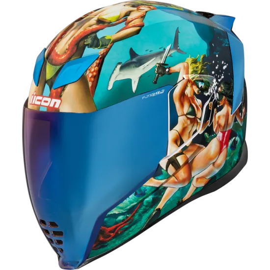 Каска ICON AIRFLITE PLEASUREDOME4 – Поликарбонатна каска с Fliteshield™ и Dropshield™