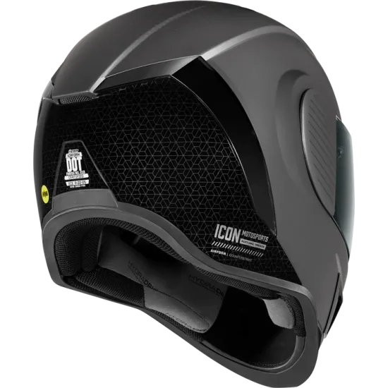 Каска ICON AIRFORM COUNTERSTRIKE MIPS SILVER с MIPS® защита и модерна вентилация
