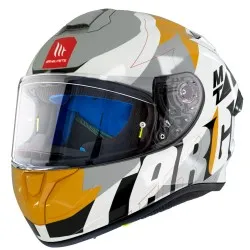 Каска MT TARGO PRO BIGER GLOSS PEARL YELLOW