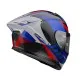 Мото каска MT KRE Plus Carbon Projectile Gloss Blue - лекота и защита
