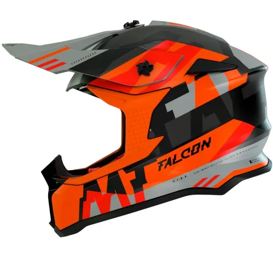 Мотокрос каска MT FALCON ARYA A4 MATT ORANGE - Мотокрос каски от марка MT