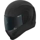 Каска ICON AIRFORM DARK MIPS® с MIPS система и Червен ICON визьор