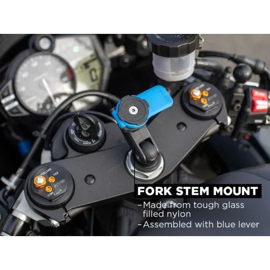 Система за монтаж QUAD LOCK Fork Stem Mount Pro - Мото аксесоари за телефон от марка Quad Lock