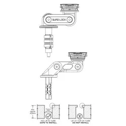Система за монтаж QUAD LOCK Fork Stem Mount Pro 