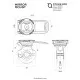 Quad Lock Mirror Mount – монтаж за огледало за мотоциклет