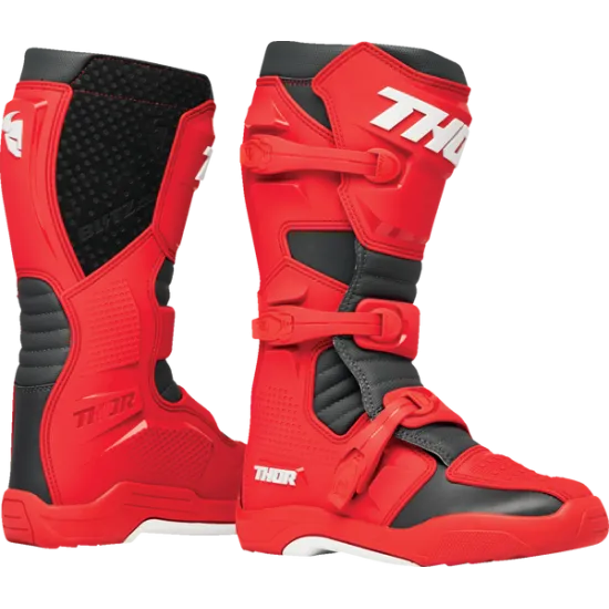 Мотокрос ботуши THOR BLITZ XR RED - Мотокрос ботуши от марка Thor
