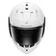 Каска SHARK SKWAL i3 WHITE - с вградени LED стоп светлини и слънчеви очила