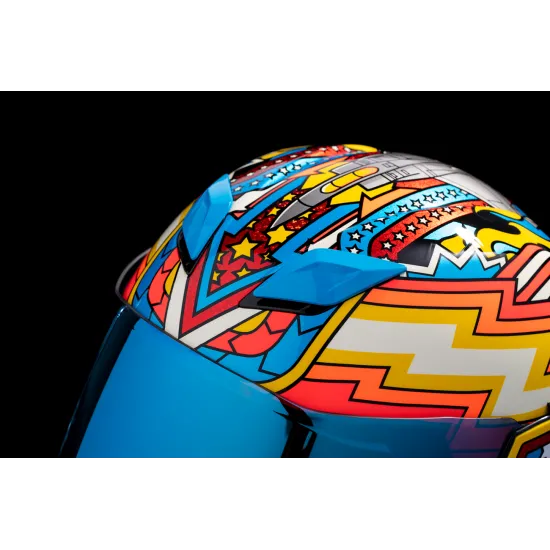 Каска ICON AIRFLITE ™ Flyboy BL – Dropshield™, Supervent, и Hydradry™ комфорт