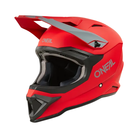 Каска ONEAL 1SERIES SOLID RED V.24 - Мотокрос каски от марка ONeal