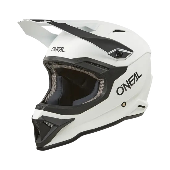 Каска ONEAL 1SERIES SOLID WHITE V.24 - Мотокрос каски от марка ONeal