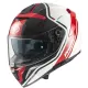 Каска PREMIER DEVIL PH 2 WHITE/RED – стилна и сигурна мото каска