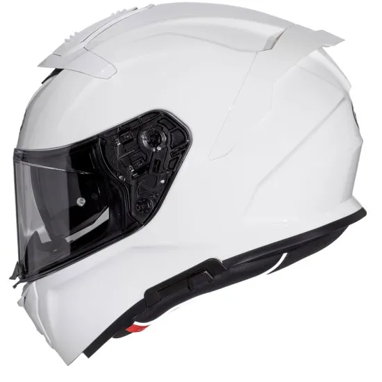 Каска PREMIER DEVIL U8 WHITE – мото каска с Pinlock и слънчеви очила