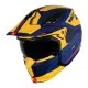 КАСКА MT STREETFIGHTER S TOTEM C3 MATT 2 YELLOW с подвижен предпазител и UV защита