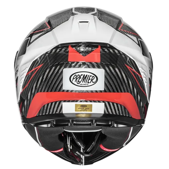 Карбонова мото каска PREMIER HYPER CARBON TK 92 – стил и безопасност
