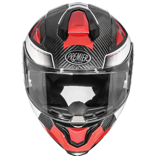 Карбонова мото каска PREMIER HYPER CARBON TK 92 – стил и безопасност