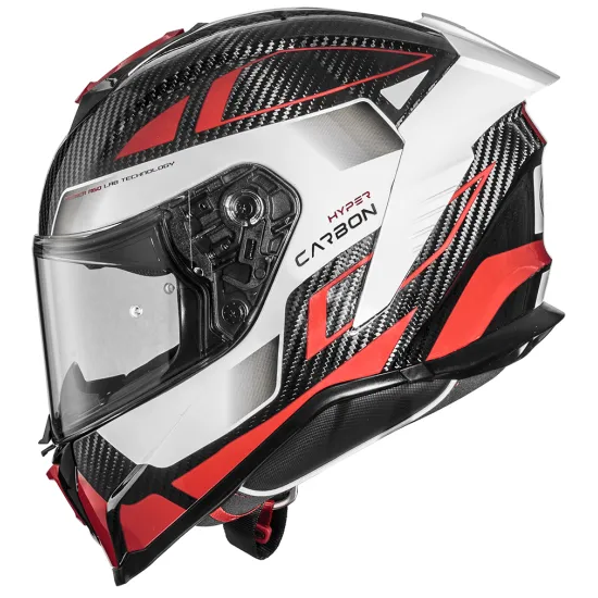 Карбонова мото каска PREMIER HYPER CARBON TK 92 – стил и безопасност