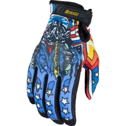 Ръкавици ICON Hooligan™ Flyboy CE BL