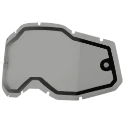 Двойна плака за очила 100%-CLEAR GEN 2 P-SMOKE