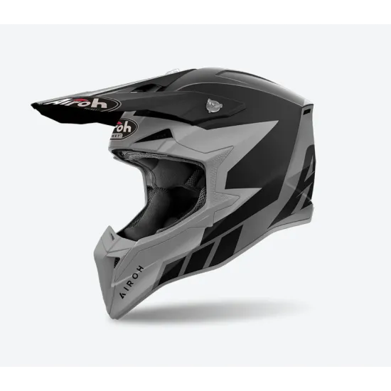 Мотокрос каска AIROH WRAAAP RELOADED ANTHRACITE MATT - Мотокрос каски от марка AIROH
