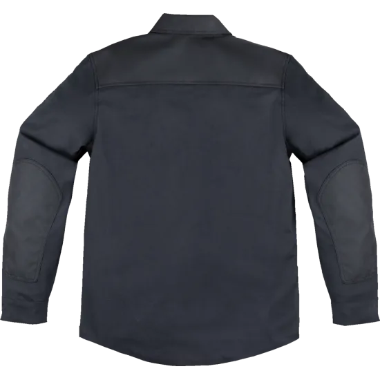 Текстилно мото яке ICON Upstate Canvas National BLACK - Текстилни якета от марка ICON