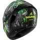 SHARK SPARTAN RS SHAYTAN BLACK/GREEN – мото каска с черно-зелен дизайн и матов завършек