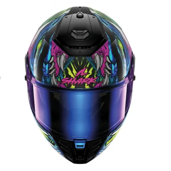 SHARK SPARTAN RS BYHRON BLACK/GRAY/ORANGE MATT – черно-сиво-оранжева мото каска с матов дизайн