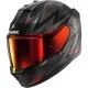Каска SHARK D-SKWAL 3 BLAST-R MATT BLACK/GREY/RED - каска с PINLOCK® 70 и слънчеви очила