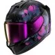 Каска SHARK D-SKWAL 3 LADY MAYFER GLOSS BLACK/VIOLET - Дамски мото каски от марка SHARK