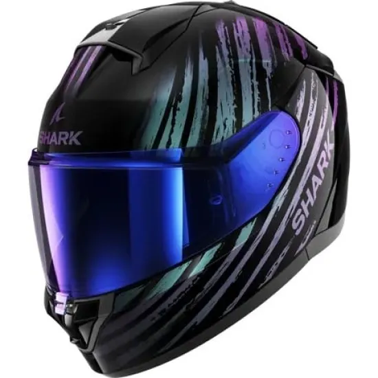 Каска SHARK RIDILL 2 MOLOKAI GLOSS BLACK/VIOLET - модерна и безопасна каска