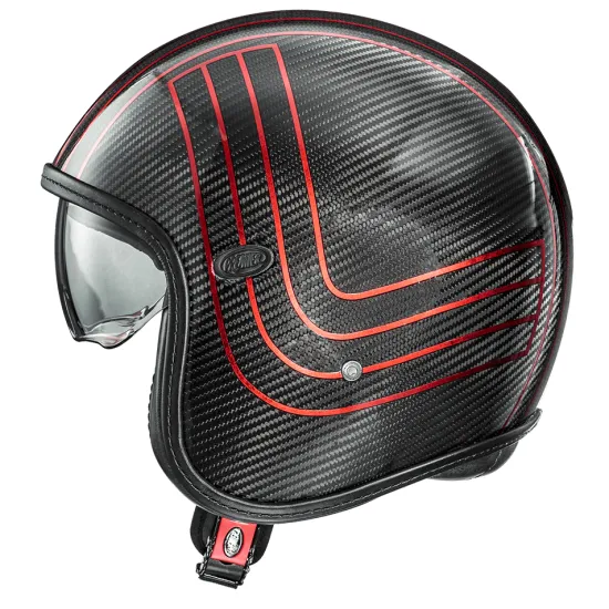 Каска PREMIER Vintage Platinum Edition Carbon - Каски за скутер от марка Premier