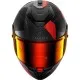 Каска SHARK SPARTAN GT PRO DOKHTA MATT BLACK/RED – карбонова мото каска с Pinlock и слънчев визьор