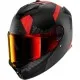Каска SHARK SPARTAN GT PRO DOKHTA MATT BLACK/RED – карбонова мото каска с Pinlock и слънчев визьор
