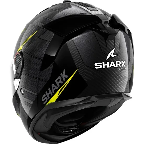 SHARK SPARTAN GT PRO KULTRAM CARBON BLACK/YELLOW – стилна карбонова каска в черно и жълто