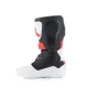 Детски мотокрос ботуши ALPINESTARS Tech 3S YTH WT/BK/R - Детски мото ботуши от марка Alpinestars