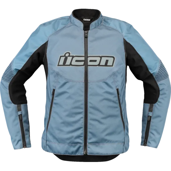 Дамско мото яке ICON Womens Overlord3 CE BLUE - Дамски текстилни якета от марка ICON