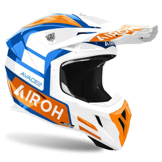 Мотокрос каска AIROH AVIATOR ACE 2 SAKE ORANGE GLOSS - Мотокрос каски от марка AIROH