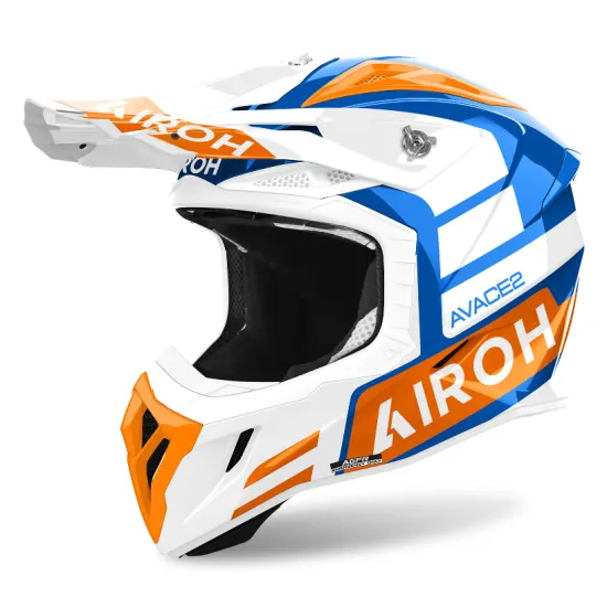 Мотокрос каска AIROH AVIATOR ACE 2 SAKE ORANGE GLOSS - Мотокрос каски от марка AIROH