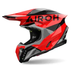 Мотокрос каска AIROH TWIST 3 KING RED GLOSS