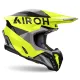 Мотокрос каска AIROH TWIST 3 KING YELLOW GLOSS с агресивен дизайн и двуслойна черупка за стабилност