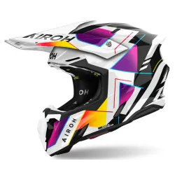 Мотокрос каска AIROH TWIST 3 RAINBOW GLOSS