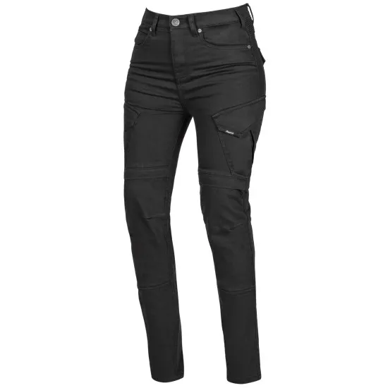 Дамски мото дънки SECA SQUADRON LADY BLACK - Дамски мото дънки от марка SECA