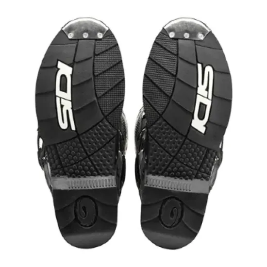 SIDI CROSSFIRE 3 GREY/BLACK – мотокрос ботуши с шарнирна защита и регулируеми катарами