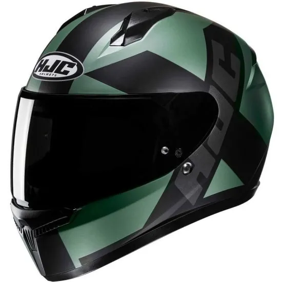 Мото каска HJC C10 Tez MC4SF Matt – модерна, матова каска с визьор