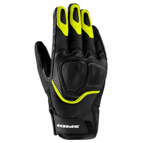 Мото ръкавици SPIDI NKD H2OUT FLUO YELLOW - Кожени ръкавици за мотор от марка SPIDI