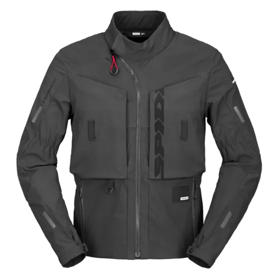 Текстилно яке SPIDI FRONTIER BLACK - Текстилни якета от марка SPIDI