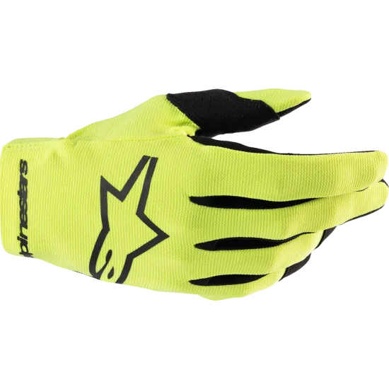 Мотокрос ръкавици ALPINESTARS RADAR 24 YLW/BLACK - Мотокрос ръкавици от марка Alpinestars