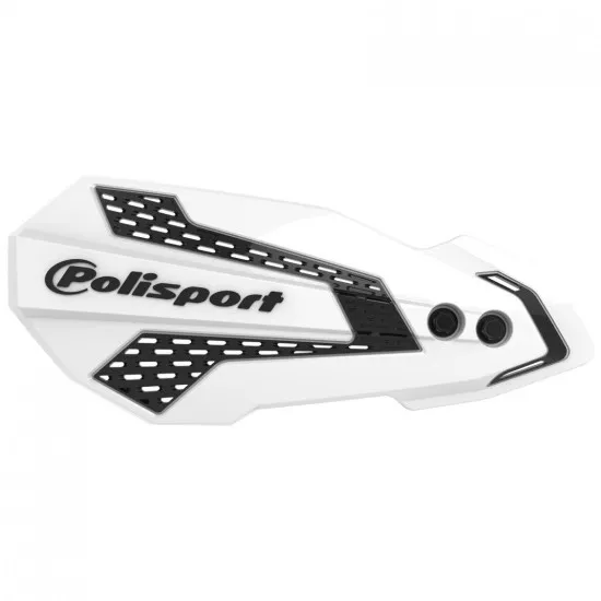 POLISPORT MX FLOW White/Black – предпазител за кормило за Honda CRF450R/RX 21/22 и CRF250R/RX 22