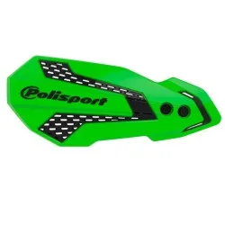 Предпазител за кормило POLISPORT MX FLOW KAWASAKI/SUZUKI GREEN/BLACK