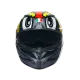 AGV K3 E2206 - BIRDY 2.0 GREY/YELLOW/RED – мото каска с иновативен и динамичен дизайн