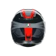 AGV K3 E2206 - COMPOUND BLACK/RED – мото каска с черно-червен дизайн